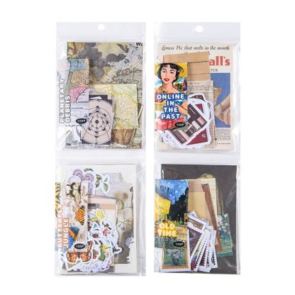 100pcs/lot Memo Pads Material Paper Vintage-JournalTale