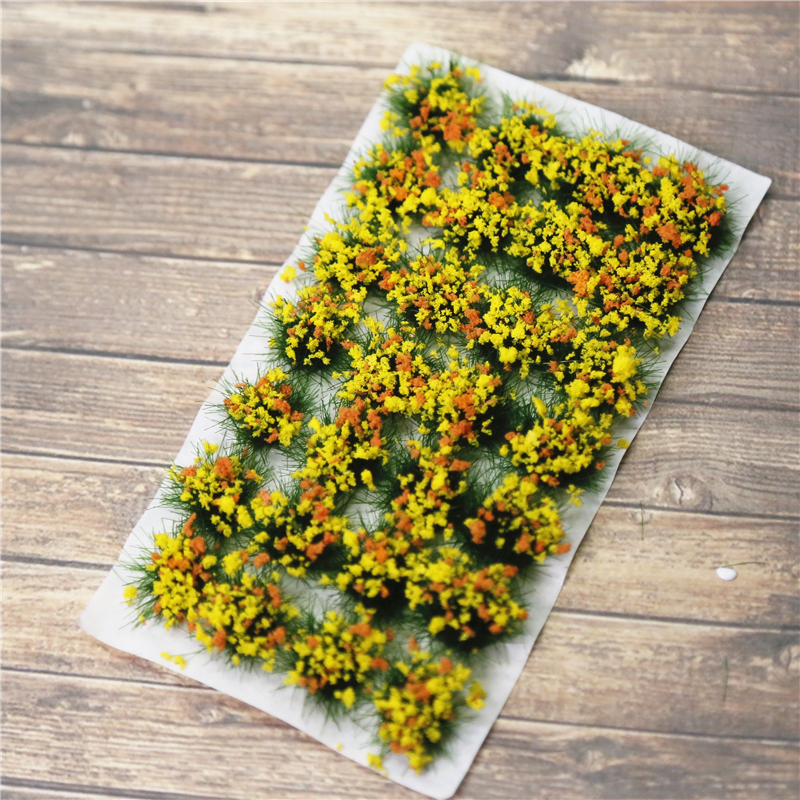 Retro art simulation flower and grass simulation tree powder-JournalTale