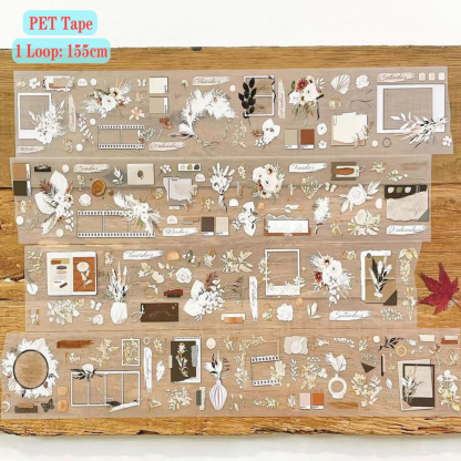 1 Loop Autumn Dreams Girl Washi PET Tape-JournalTale