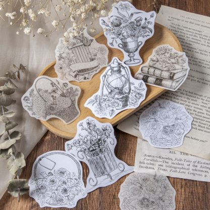 20pcs/1lot Scrapbook Sticker Alice-JournalTale