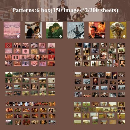 300pcs/pack Cute Stickers Film Paper Junk Journal Art-JournalTale