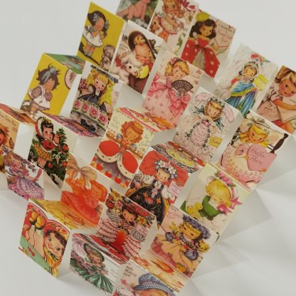 100pcs Vintage Textured Paper Material Paper-JournalTale