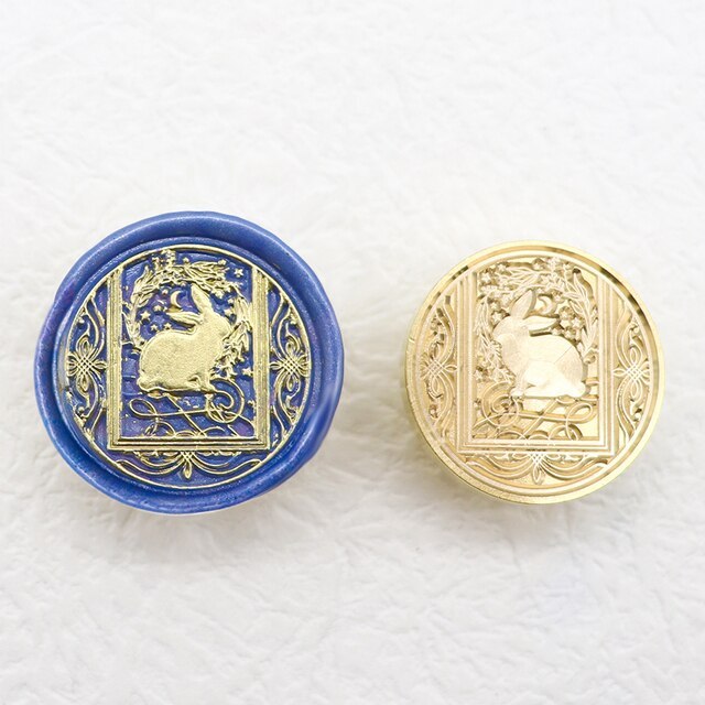 30mm Starry Animal Wax Stamp Seal Stamp-JournalTale