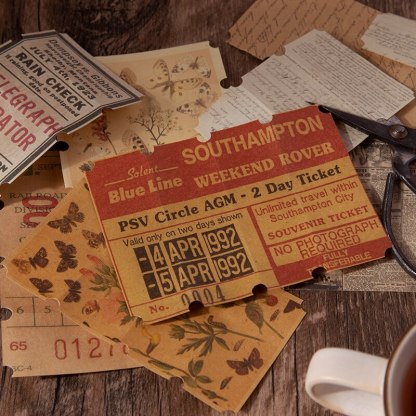 60 pcs/pack Vintage Decor Scrapbooking material paper-JournalTale