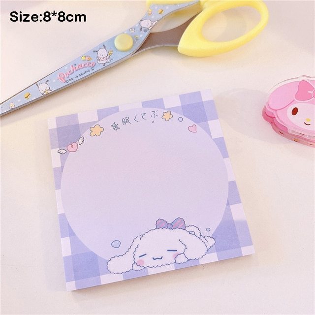 50 Sheets/pack Cute Big-eared Dog Memo Pad-JournalTale