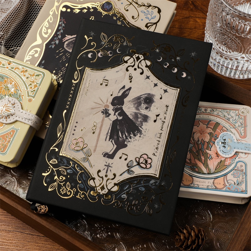 A5 Gothic Note Magnetic Buckle Book Retro-JournalTale