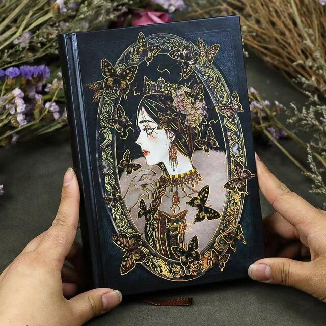 Retro Art A5 Diary Pen-JournalTale