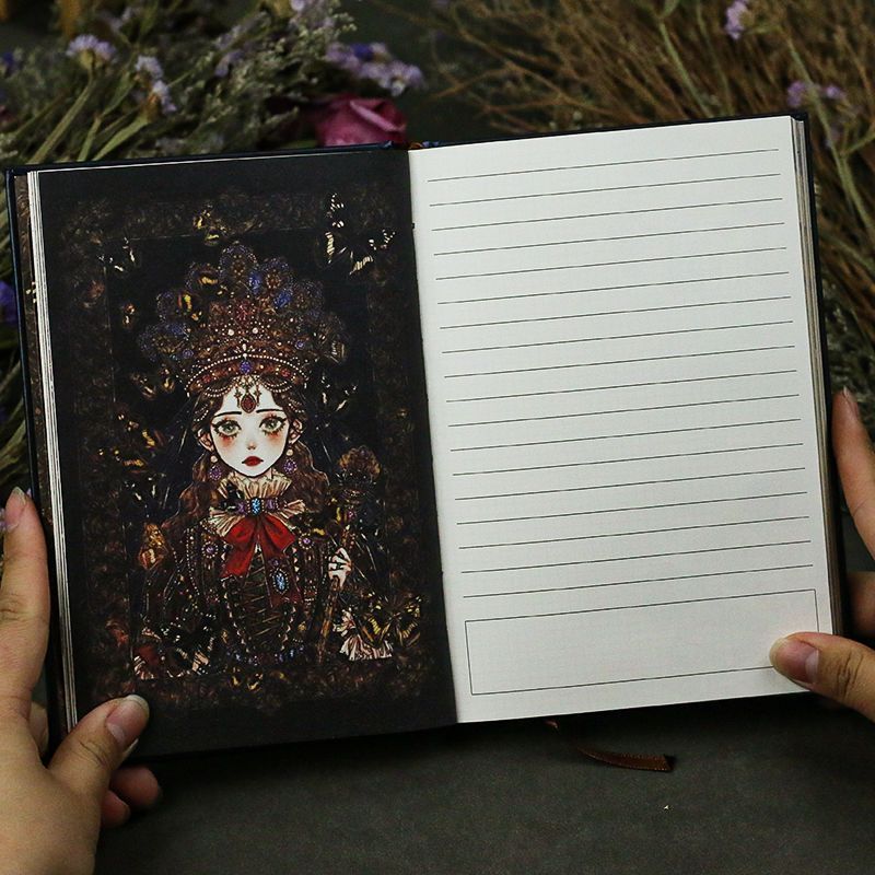 Retro Art A5 Diary Pen-JournalTale