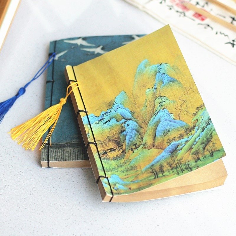 Retro Personal Diary Notebook Antique Tassels Blank Jounal-JournalTale