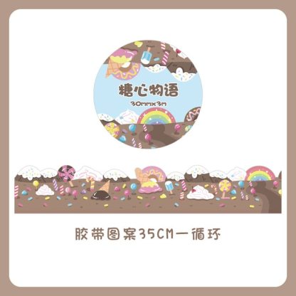 Confession Diary Series Decorative Adhesive Tape-JournalTale
