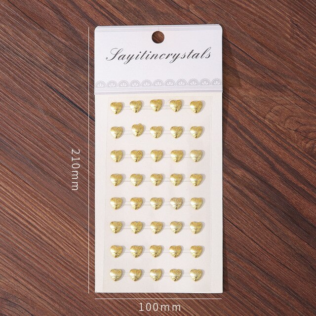 Crystal Diamond Gem Stickers 3D Acrylic Decorative Stickers-JournalTale