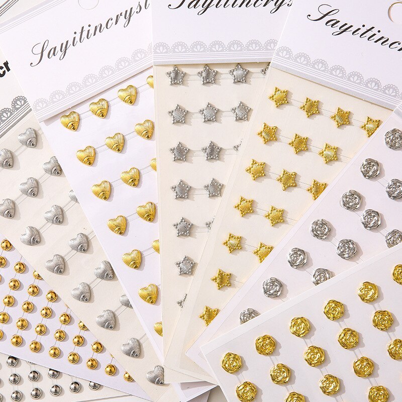 Crystal Diamond Gem Stickers 3D Acrylic Decorative  Stickers-JournalTale