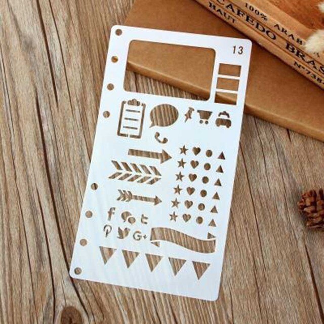DIY Craft Cutting Dies Stencil Plastic Template-JournalTale