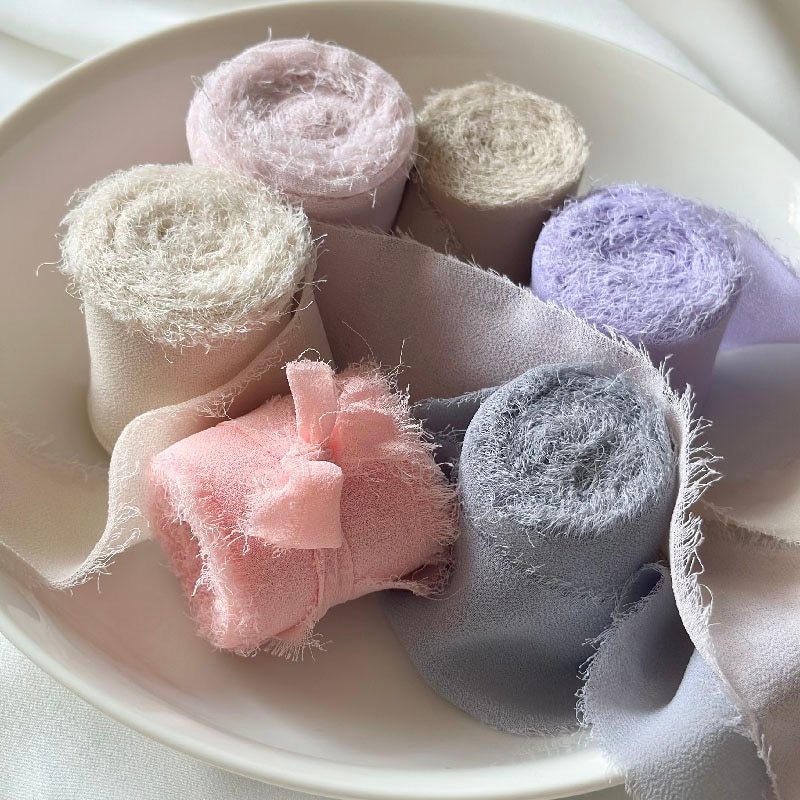 Chiffon Ribbon Handmade 5M-JournalTale