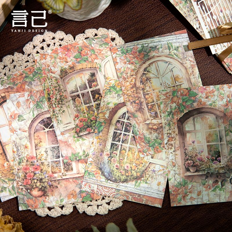 30pcs/lot Memo Pads Material Paper Passing window-JournalTale