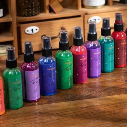 Hand account spray ink pigment 80ml color pearlescent-JournalTale
