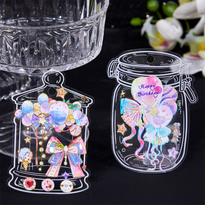 1 pcs/set PET stickers gilding series butterfly stickers-JournalTale
