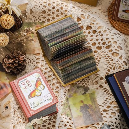 400pcs/lot Stationery Stickers Time Past Series Decorative-JournalTale