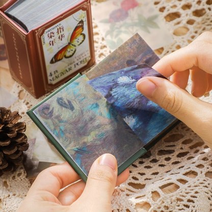 400pcs/lot Stationery Stickers Time Past Series Decorative-JournalTale