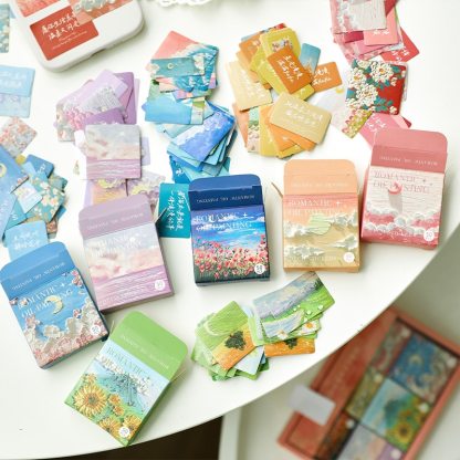 300pcs/pack Cute Stickers Film Paper Junk Journal Art-JournalTale