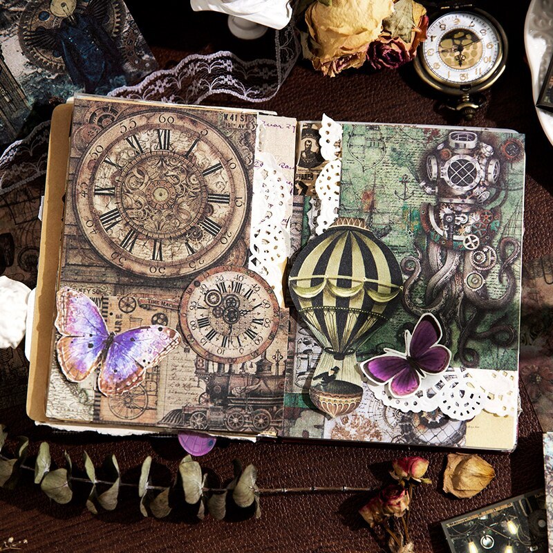 30pcs/lot Retro Medieval Stories Scrapbooking diy Material Papers-JournalTale