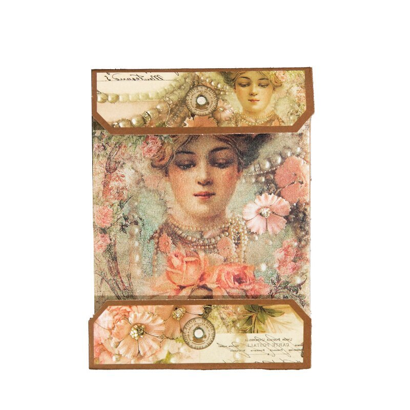 20pcs/pack Vintage Collage Litmus Paper Light Weight Paper-JournalTale
