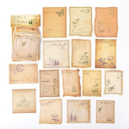 30pcs/pack Vintage Style Craft Paper DIY Scrapbook-JournalTale