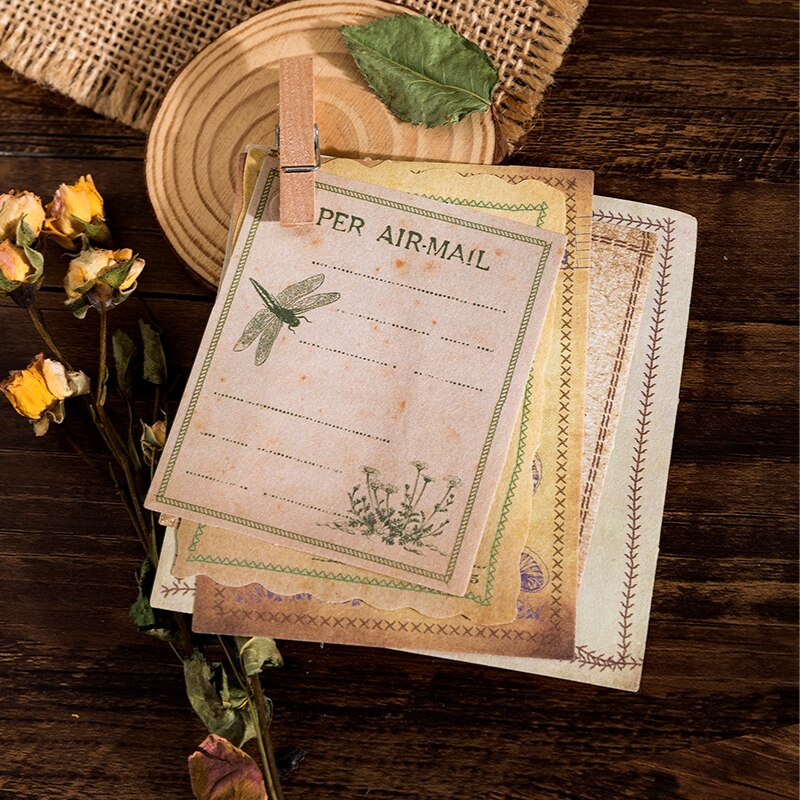 30pcs/pack Vintage Style Craft Paper DIY Scrapbook-JournalTale