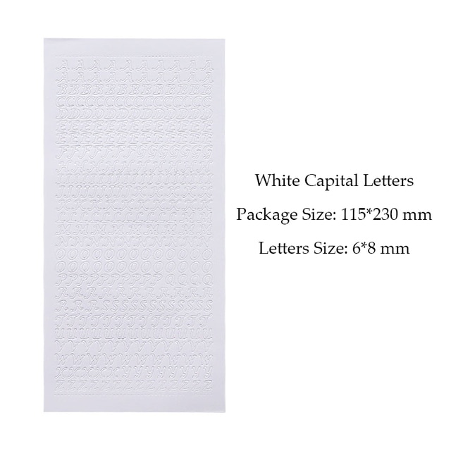 1 Sheet PVC Waterproof Durable Korean Golden Silver-JournalTale