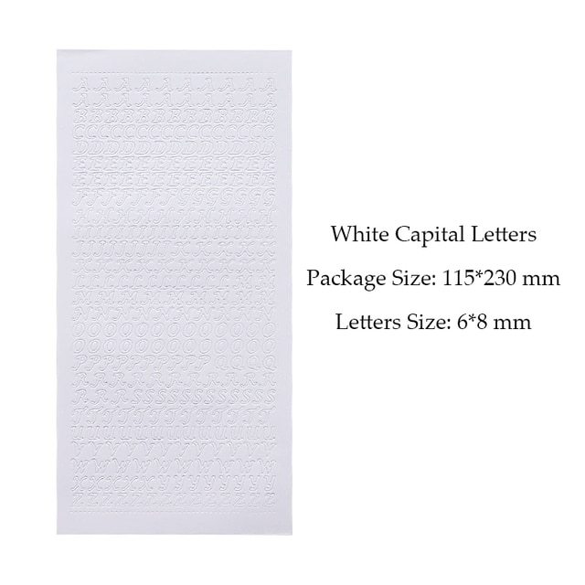 1 Sheet PVC Waterproof Durable Korean Golden Silver-JournalTale