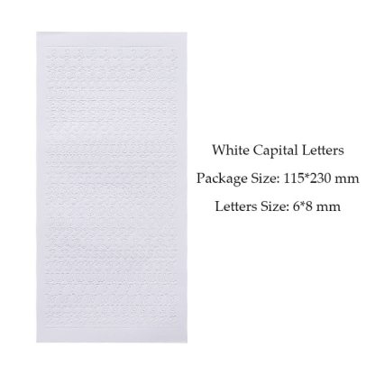 1 Sheet PVC Waterproof Durable Korean Golden Silver-JournalTale