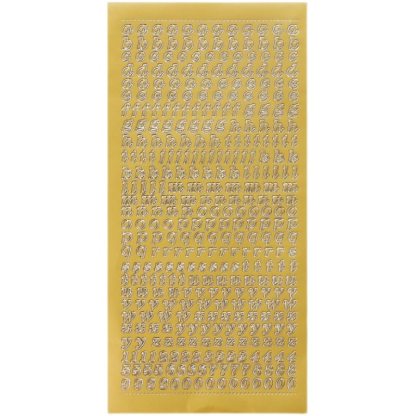 1 Sheet PVC Waterproof Durable Korean Golden Silver-JournalTale
