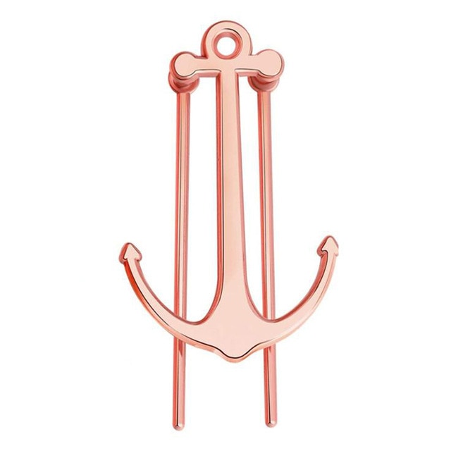 Metal Anchor Bookmark Creative Page Holder Clip-JournalTale