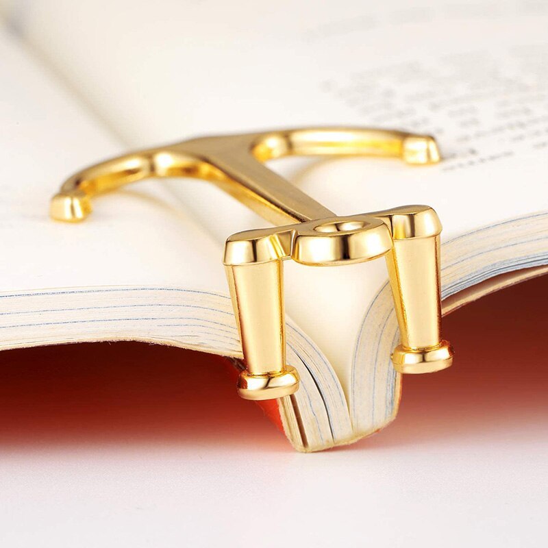 Metal Anchor Bookmark Creative Page Holder Clip-JournalTale