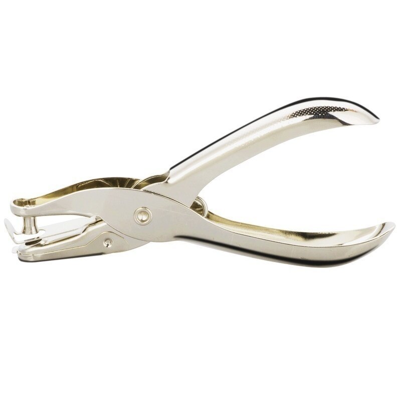 Metal Material Office Stationery Hole-punching Machine 8 Pages-JournalTale