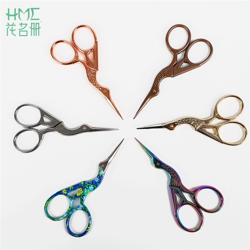 1pc/lot Durable Stainless Steel Vintage Classic Scissors-JournalTale