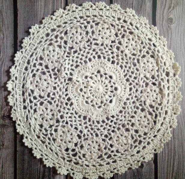 New Crochet Table Placemat Insulation Food Pad-JournalTale