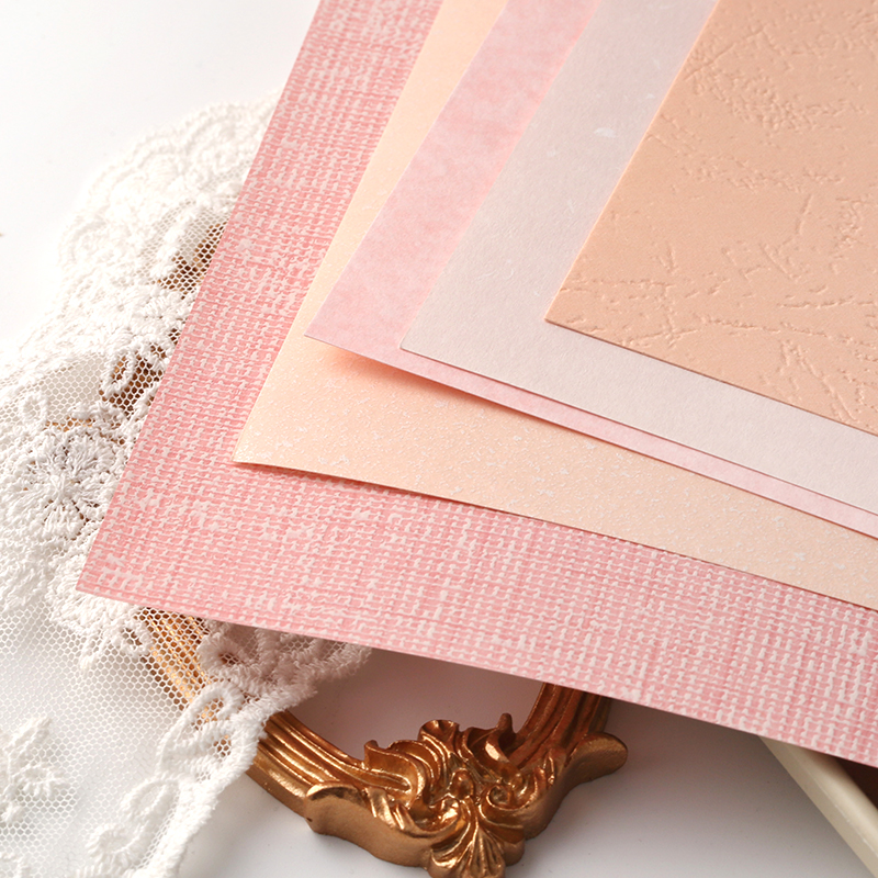 Junkjournal pink texture material background paper-JournalTale
