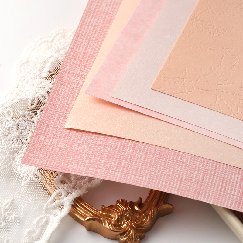 Junkjournal pink texture material background paper-JournalTale
