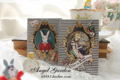 Alice in Wonderland Playing Cards-JournalTale