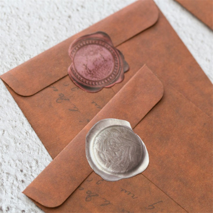 10 pcs/set Fire lacquer retro classic handbook material-JournalTale