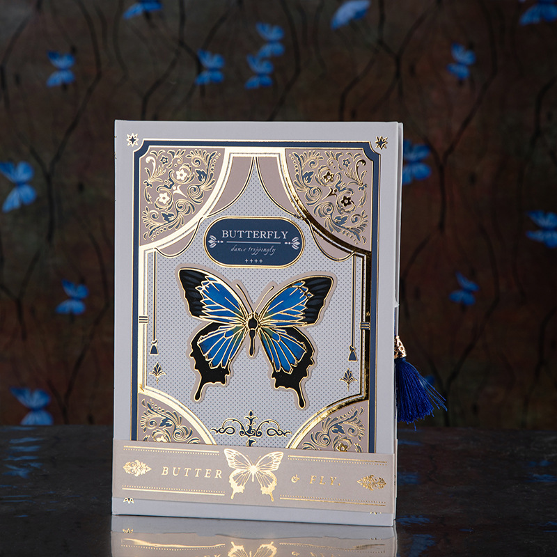 Petersham gothic butterfly series vintage journal-JournalTale