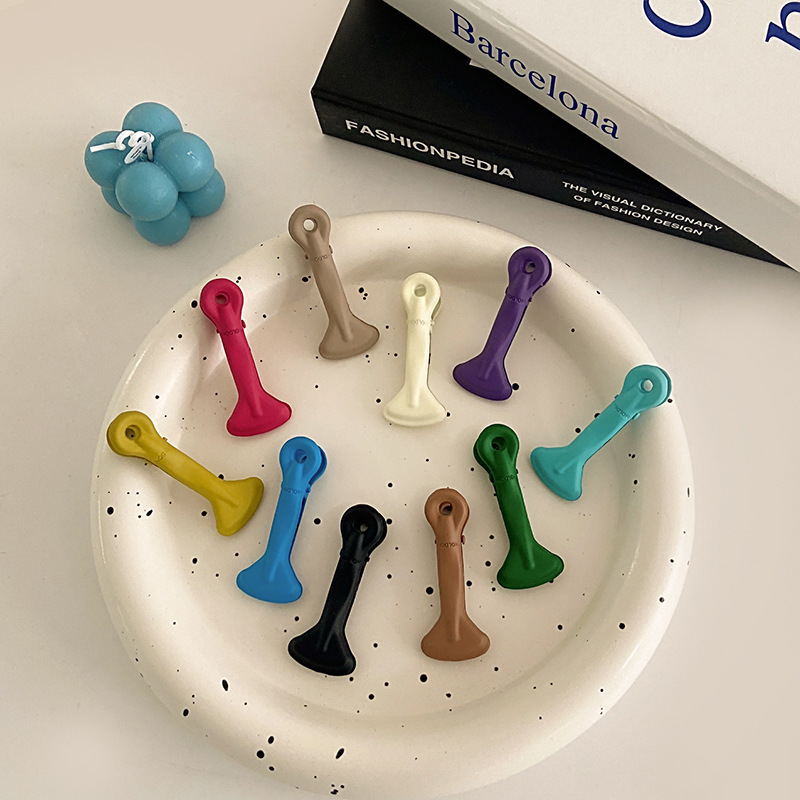 Ins solid color duckbill clip journal clip-JournalTale
