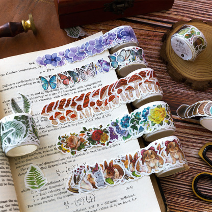 Vintage hand account DIY decorative material sticker-JournalTale