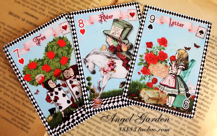 Alice in Wonderland Playing Cards-JournalTale