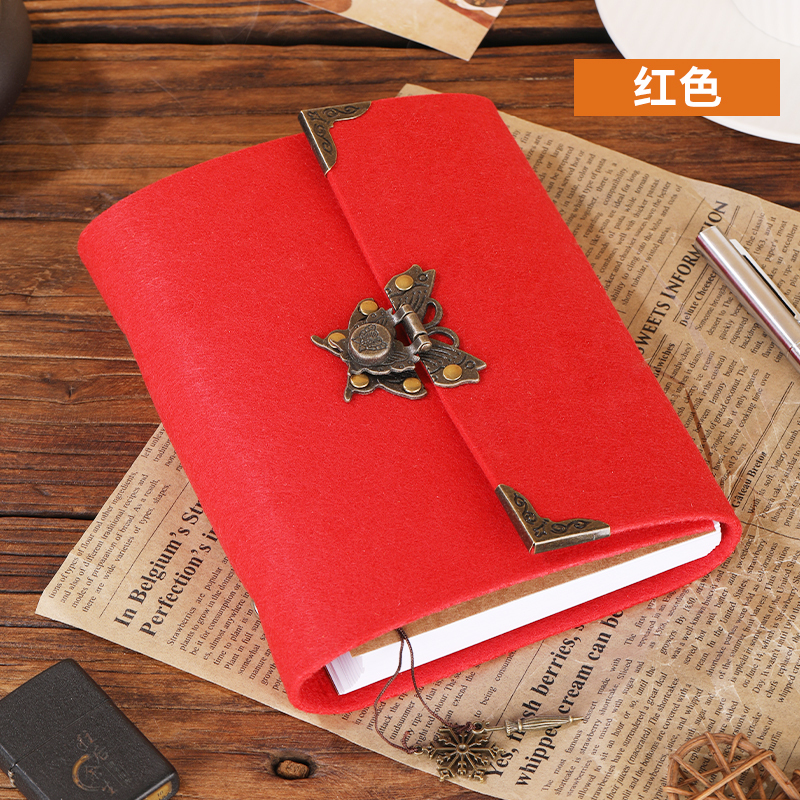 Creative retro notebook A5 B6 Ring binder photo album with 2 holes and 6 holes-JournalTale