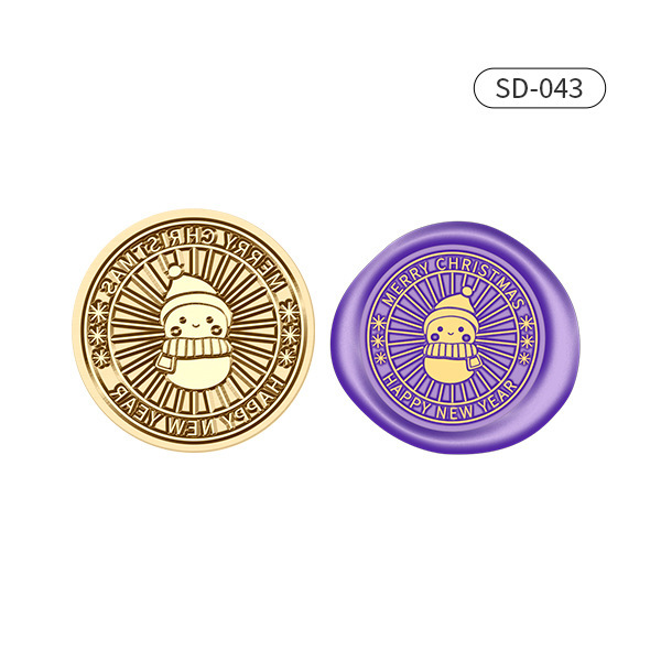 Christmas festive series wax seal-JournalTale