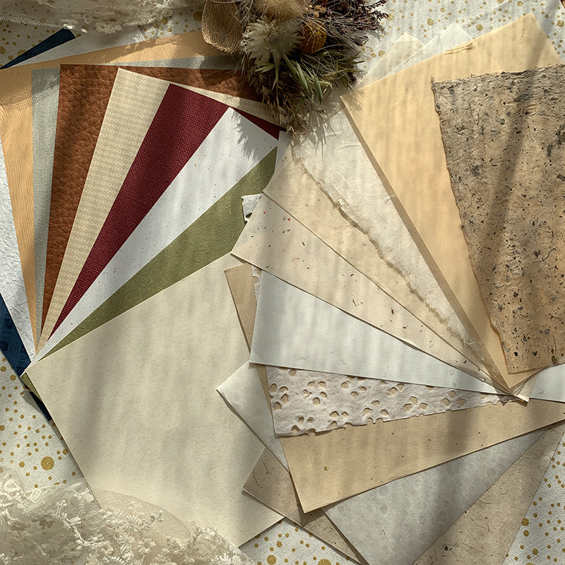 40sheets Decorative Material Paper Journal Dairy Craft Making-JournalTale