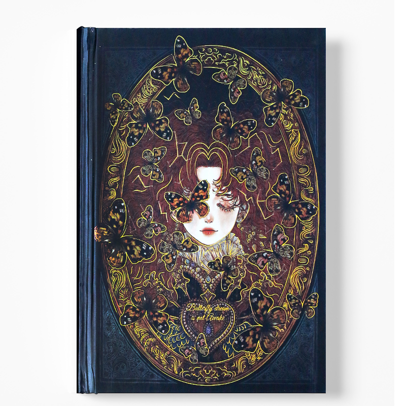 Retro A5 Diary Full Color Page Handwritten Notebook-JournalTale
