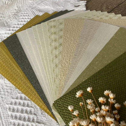Special color mint green texture material paper towel scrapbook-JournalTale